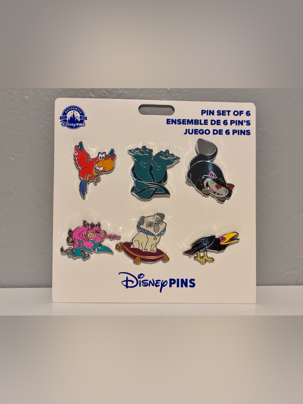 Disneys Villains Sidekick Set of 6 Pins